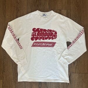 Vintage Hysteric Glamour Naruto Logo Long Sleeve Tee (M)